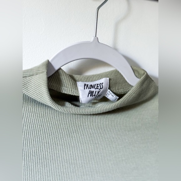 Princess Polly Long Sleeve Green Dress - Picture 8 of 8